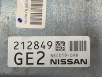 2015-2017 Nissan Murano PCM Engine Control Computer ECU ECM PCU OEM P/N:BEM420-300 NEC019-098 Fits Fits 2015 2016 2017 OEM U