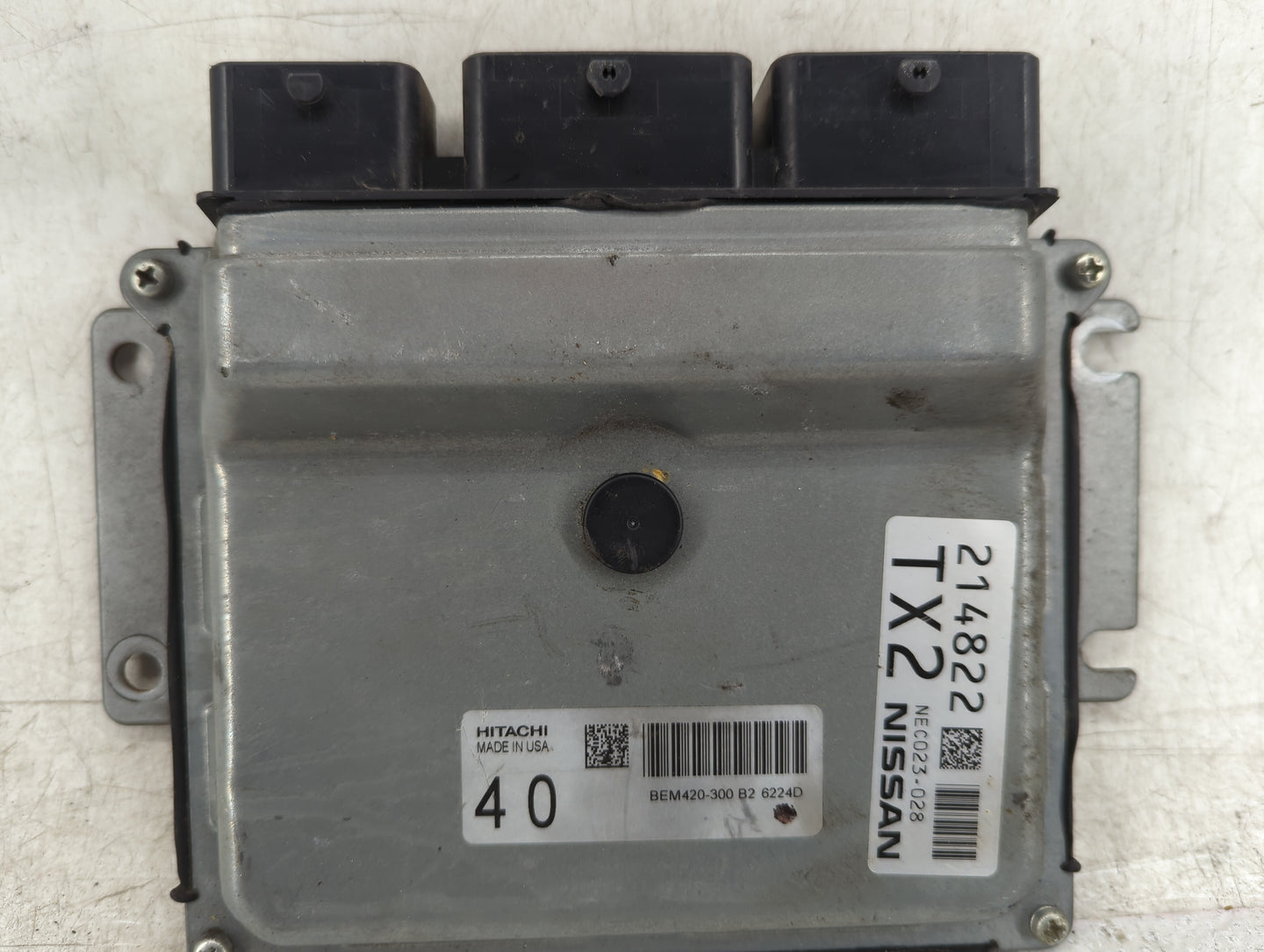 2015-2017 Nissan Murano PCM Engine Control Computer ECU ECM PCU OEM P/N:BEM420-300, NEC023-028 Fits Fits 2015 2016 2017 OEM 
