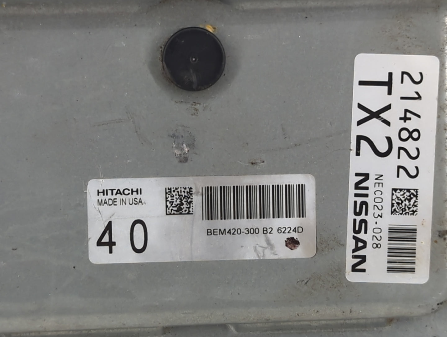 2015-2017 Nissan Murano PCM Engine Control Computer ECU ECM PCU OEM P/N:BEM420-300, NEC023-028 Fits Fits 2015 2016 2017 OEM 