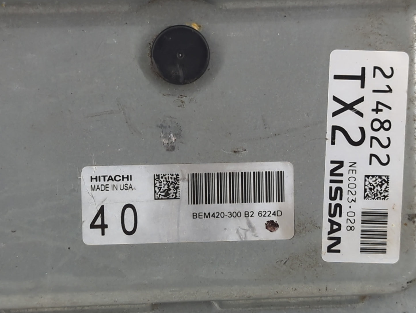 2015-2017 Nissan Murano PCM Engine Control Computer ECU ECM PCU OEM P/N:BEM420-300, NEC023-028 Fits Fits 2015 2016 2017 OEM 