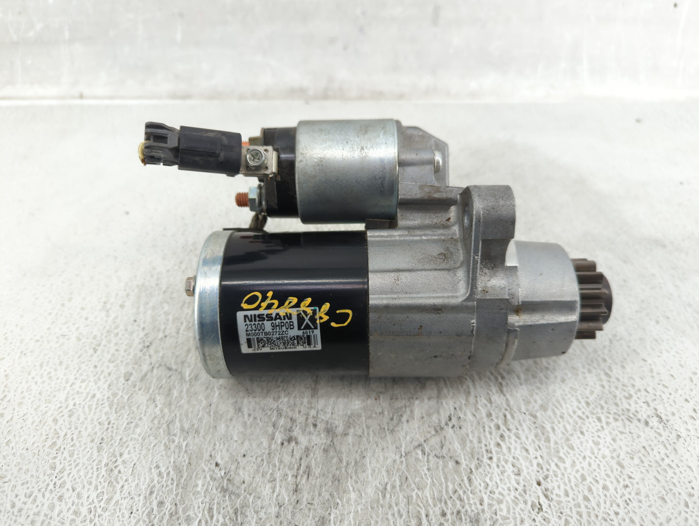 2015-2022 Nissan Murano Car Starter Motor Solenoid OEM P/N:M000TB0272ZC 23300 9HP0B Fits OEM Used Auto Parts - Oemusedautopa