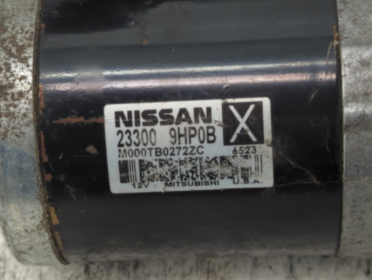 2015-2022 Nissan Murano Car Starter Motor Solenoid OEM P/N:M000TB0272ZC 23300 9HP0B Fits OEM Used Auto Parts - Oemusedautopa