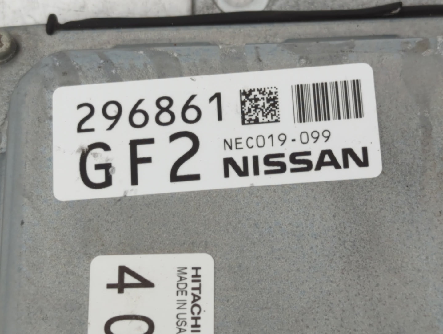 2015-2017 Nissan Murano PCM Engine Control Computer ECU ECM PCU OEM P/N:296861 GF2 NEC019-099 Fits Fits 2015 2016 2017 OEM U
