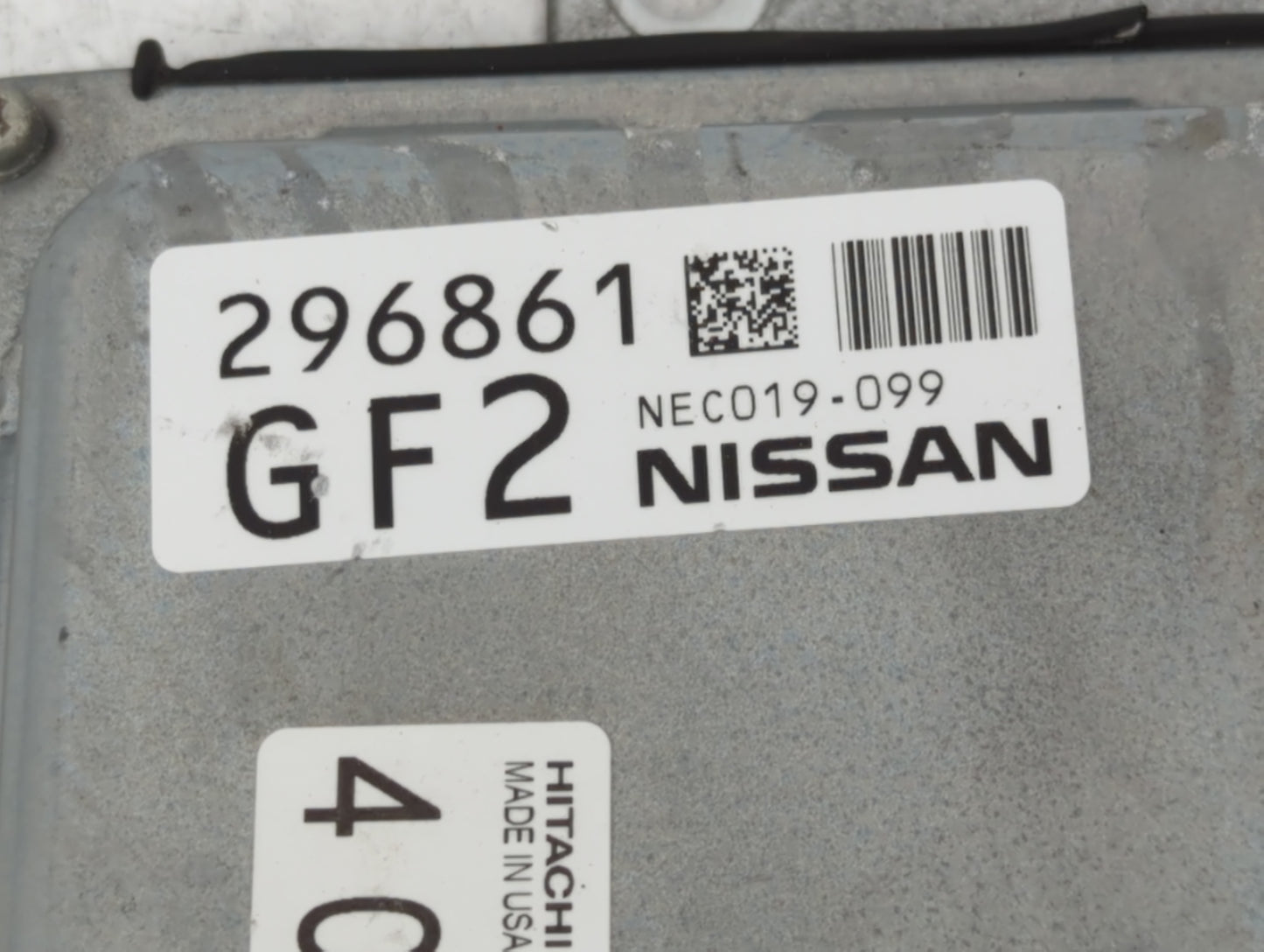 2015-2017 Nissan Murano PCM Engine Control Computer ECU ECM PCU OEM P/N:296861 GF2 NEC019-099 Fits Fits 2015 2016 2017 OEM U