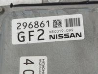 2015-2017 Nissan Murano PCM Engine Control Computer ECU ECM PCU OEM P/N:296861 GF2 NEC019-099 Fits Fits 2015 2016 2017 OEM U