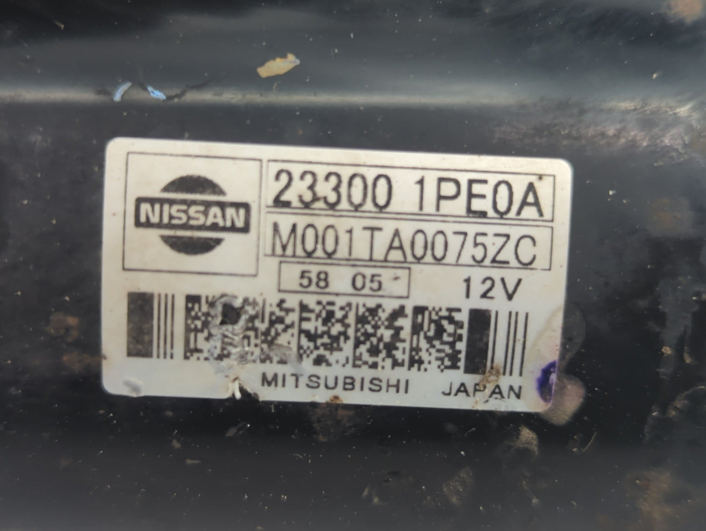 2012-2020 Nissan Nv1500 Car Starter Motor Solenoid OEM P/N:23300 1PE0A Fits Fits 2012 2013 2014 2015 2016 2017 2018 2019 202