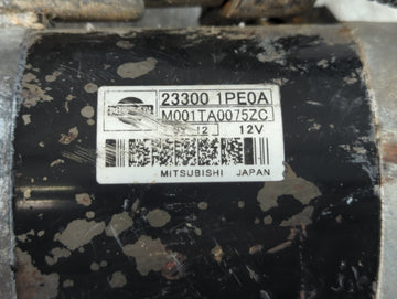 2012-2020 Nissan Nv1500 Car Starter Motor Solenoid OEM P/N:23300 1PE0A Fits Fits 2012 2013 2014 2015 2016 2017 2018 2019 2020 OEM Used Auto Parts
