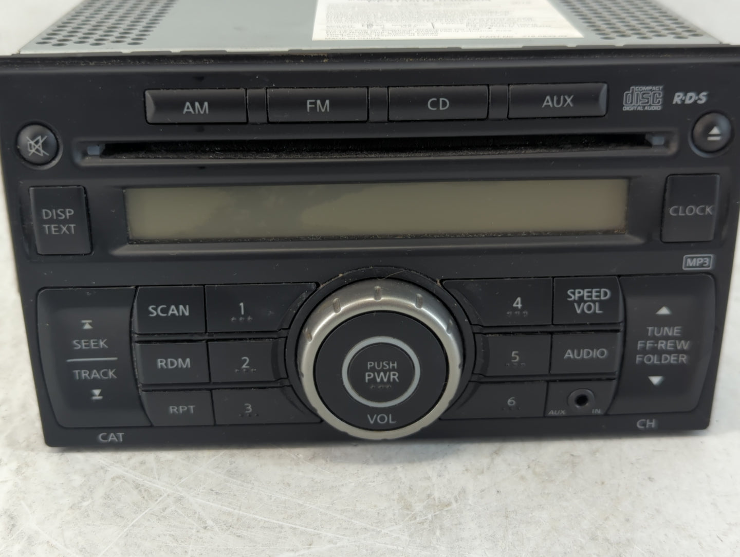 2012-2017 Nissan Nv2500 Radio AM FM Cd Player Receiver Replacement P/N:28185 1PA1A Fits Fits 2012 2013 2014 2015 2016 2017 O