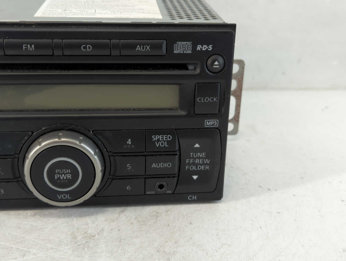 2012-2017 Nissan Nv2500 Radio AM FM Cd Player Receiver Replacement P/N:28185 1PA1A Fits Fits 2012 2013 2014 2015 2016 2017 O