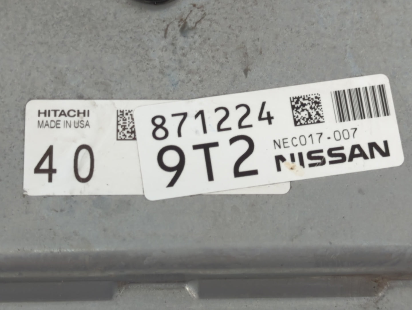 2015-2016 Nissan Pathfinder PCM Engine Control Computer ECU ECM PCU OEM P/N:NEC017-007 NEC009-668 Fits Fits 2015 2016 2017 O