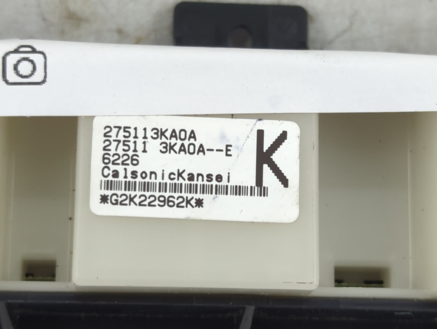 2013-2020 Nissan Pathfinder Climate Control Module Temperature AC/Heater Replacement P/N:275113KA0A Fits OEM Used Auto Parts
