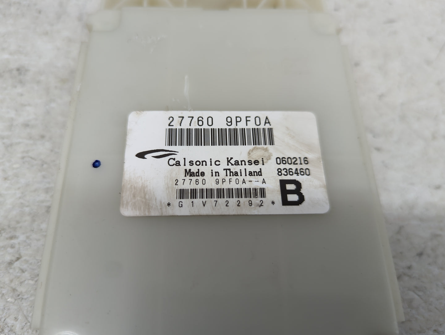 2016-2016 Nissan Pathfinder Temperature Control Module 27760-9pf0a - Oemusedautoparts1.com