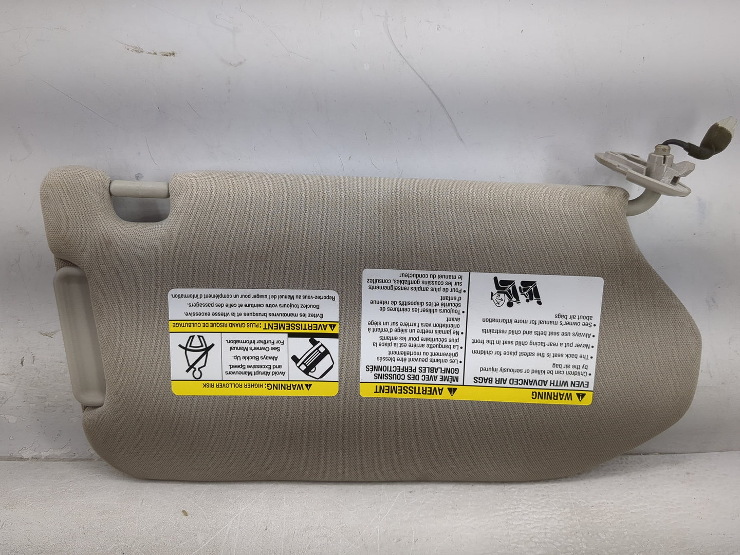 2013-2018 Nissan Pathfinder Sun Visor Shade Replacement Driver Left Mirror Fits Fits 2013 2014 2015 2016 2017 2018 2019 OEM 