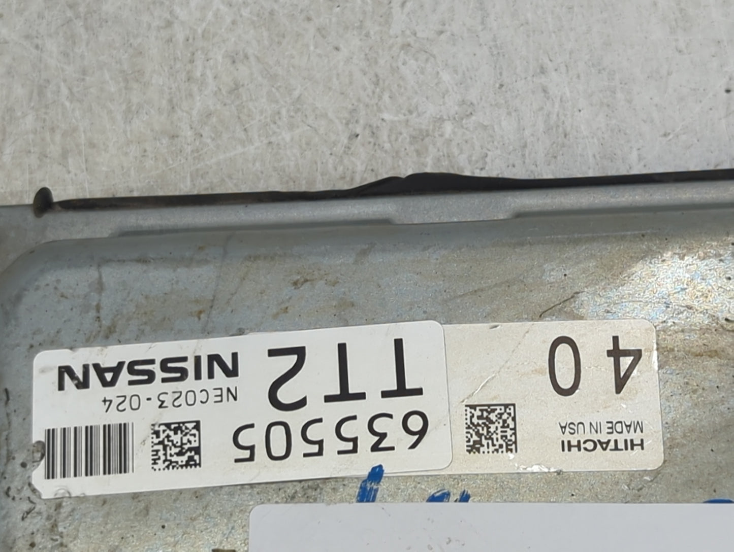 2015-2016 Nissan Pathfinder PCM Engine Control Computer ECU ECM PCU OEM P/N:NEC023-024 Fits Fits 2015 2016 2017 OEM Used Aut
