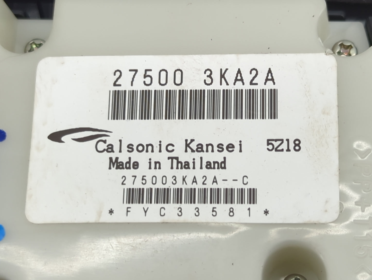 2013-2016 Nissan Pathfinder Climate Control Module Temperature AC/Heater Replacement P/N:27500 3KA2A 275003KA2A--C Fits OEM 