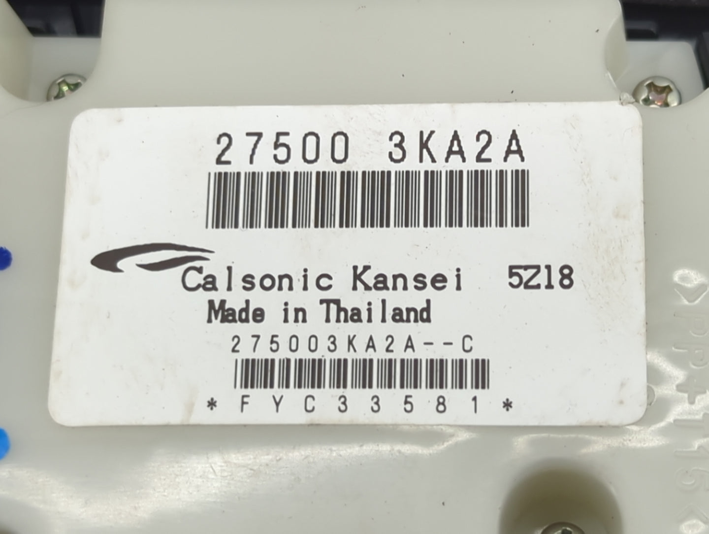 2013-2016 Nissan Pathfinder Climate Control Module Temperature AC/Heater Replacement P/N:27500 3KA2A 275003KA2A--C Fits OEM 