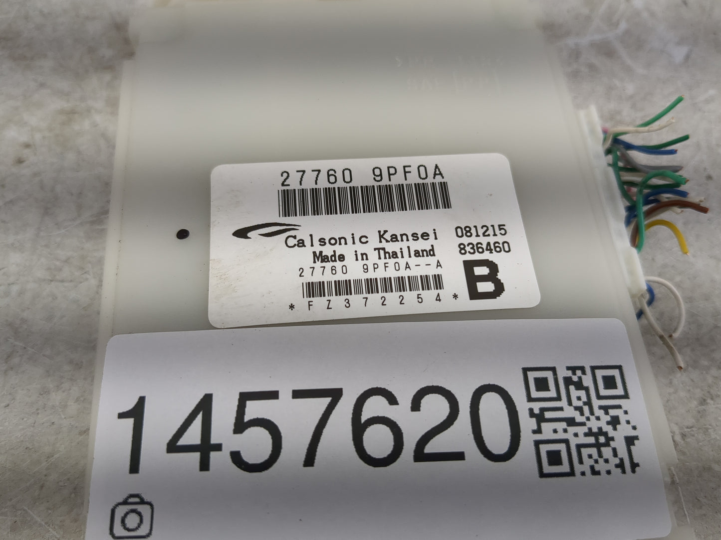 2016-2016 Nissan Pathfinder Temperature Control Module 1457620 - Oemusedautoparts1.com