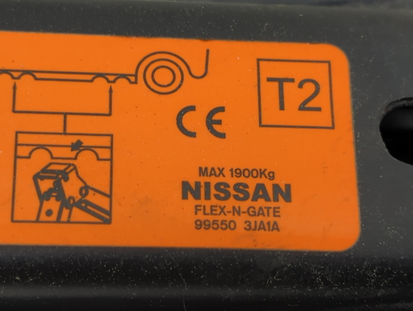 2016 Nissan Pathfinder Spare Scissor Car Jack 1460160 - Oemusedautoparts1.com