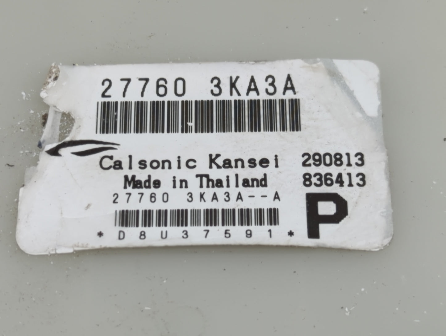 2015-2020 Nissan Pathfinder Radio AM FM Cd Player Receiver Replacement P/N:27760 3KA3A 27760 3KA3A--A Fits OEM Used Auto Par