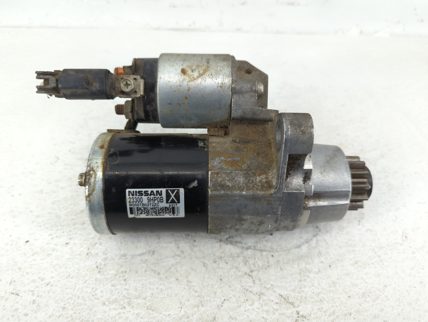 2015-2020 Nissan Pathfinder Car Starter Motor Solenoid OEM P/N:M000TB0272ZC 23300 9HP0B Fits OEM Used Auto Parts - Oemusedau