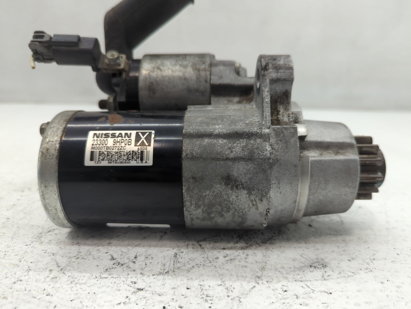 2015-2020 Nissan Pathfinder Car Starter Motor Solenoid OEM P/N:M000TB0272ZC 23300 9HP0B Fits OEM Used Auto Parts - Oemusedau
