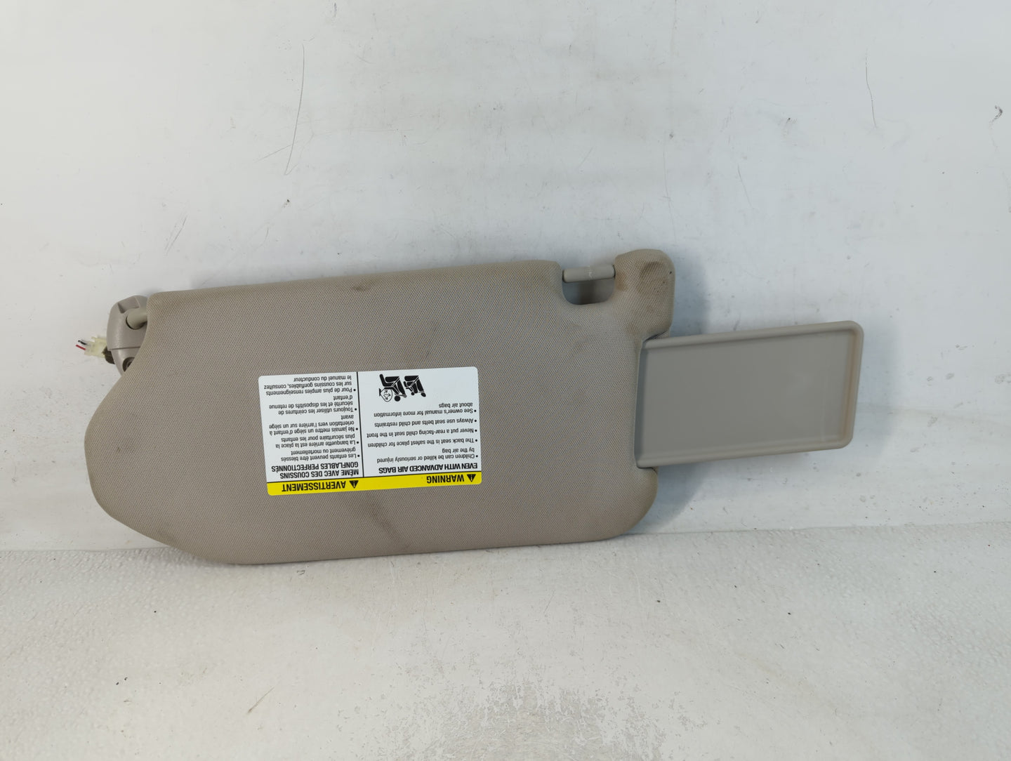 2013-2018 Nissan Pathfinder Sun Visor Shade Replacement Passenger Right Mirror Fits Fits 2013 2014 2015 2016 2017 2018 2019 