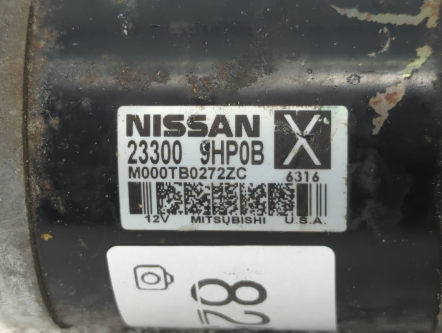 2015-2020 Nissan Pathfinder Car Starter Motor Solenoid OEM P/N:23300 9HP0B Fits Fits 2015 2016 2017 2018 2019 2020 2021 2022