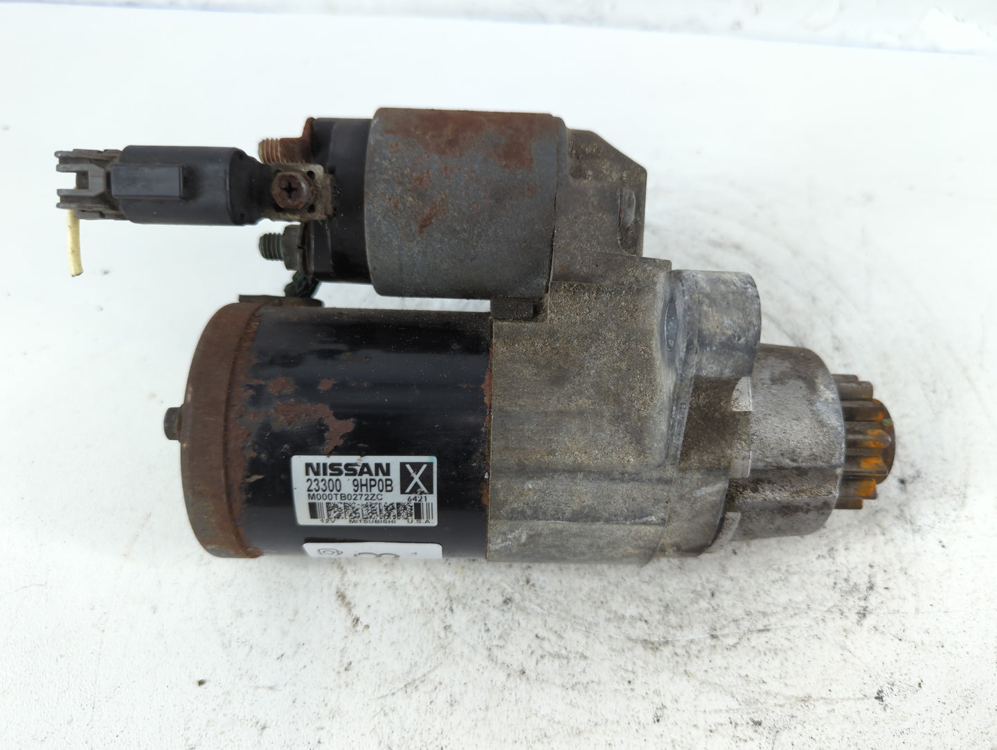 2015-2020 Nissan Pathfinder Car Starter Motor Solenoid OEM P/N:23300 9HP0B Fits Fits 2015 2016 2017 2018 2019 2020 2021 2022