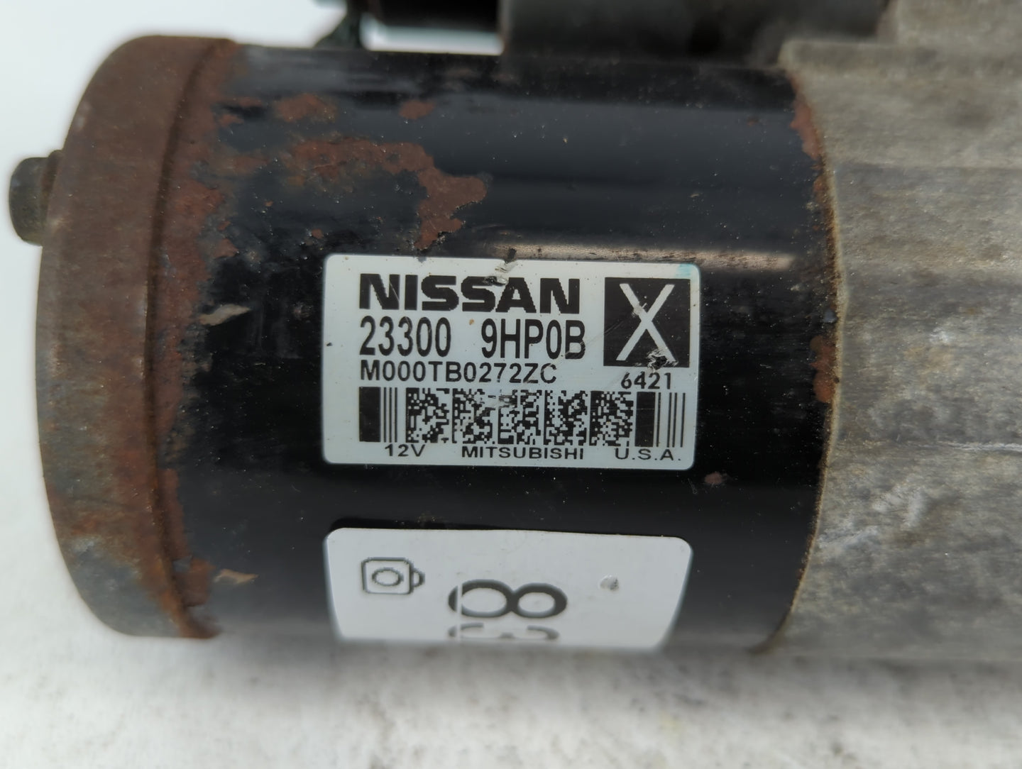 2015-2020 Nissan Pathfinder Car Starter Motor Solenoid OEM P/N:23300 9HP0B Fits Fits 2015 2016 2017 2018 2019 2020 2021 2022
