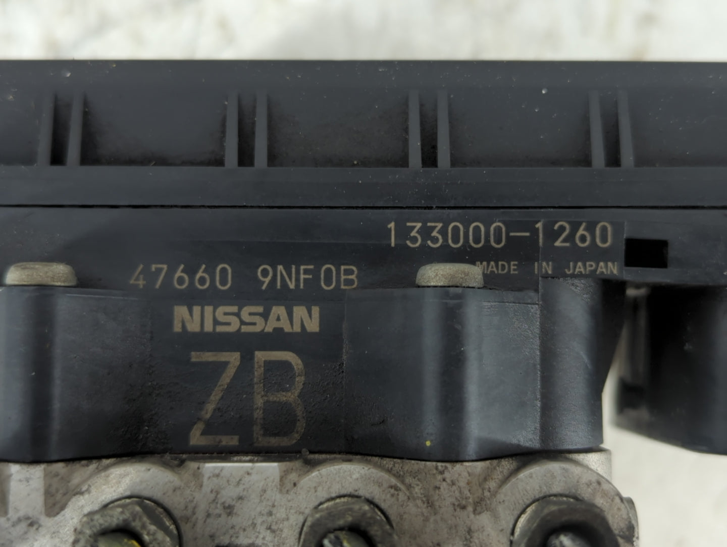 2016 Nissan Pathfinder ABS Pump Control Module Replacement P/N:47660-9NF0B Fits OEM Used Auto Parts - Oemusedautoparts1.com