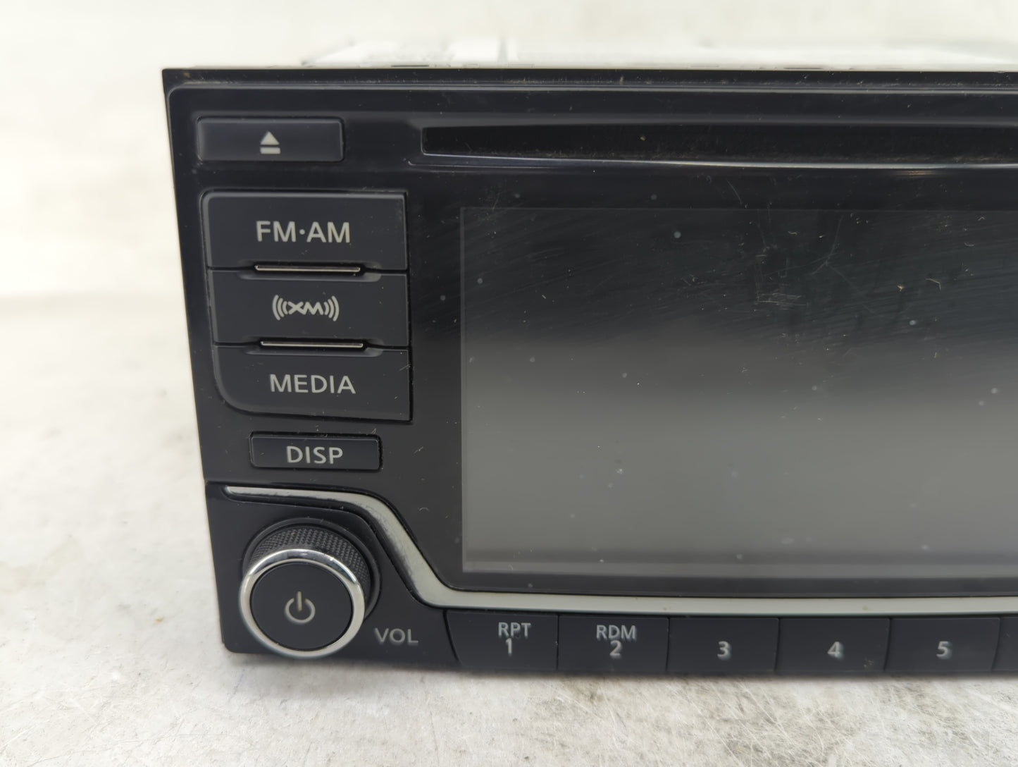 2015-2017 Nissan Quest Radio AM FM Cd Player Receiver Replacement P/N:28185 4AY0A Fits Fits 2015 2016 2017 OEM Used Auto Par