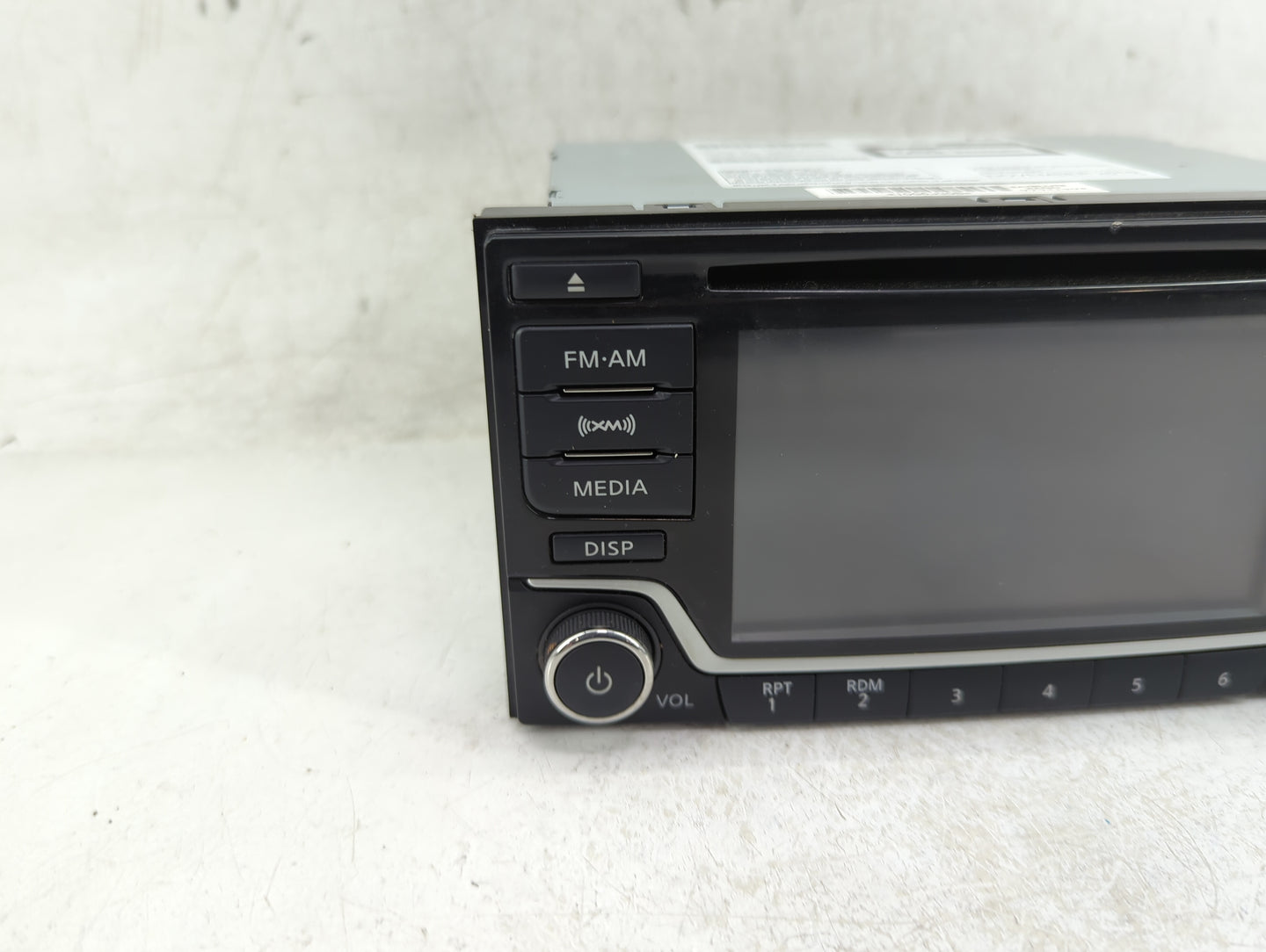2015-2017 Nissan Quest Radio AM FM Cd Player Receiver Replacement P/N:28185 4AY0A Fits Fits 2015 2016 2017 OEM Used Auto Par