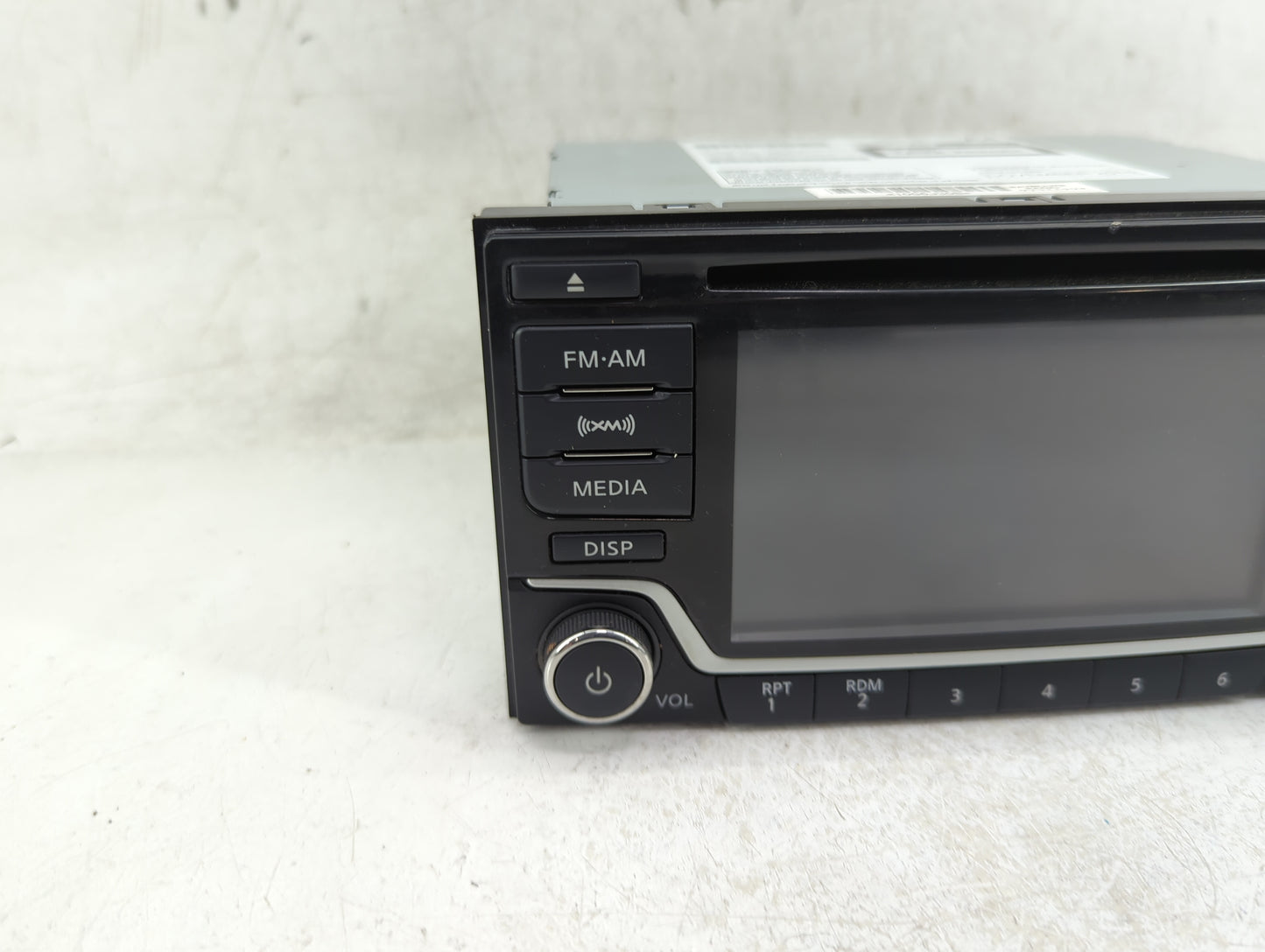 2015-2017 Nissan Quest Radio AM FM Cd Player Receiver Replacement P/N:28185 4AY0A Fits Fits 2015 2016 2017 OEM Used Auto Par