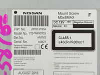 2015-2016 Nissan Rogue Radio AM FM Cd Player Receiver Replacement P/N:7 612 051 332 259159TB0A Fits Fits 2015 2016 OEM Used 