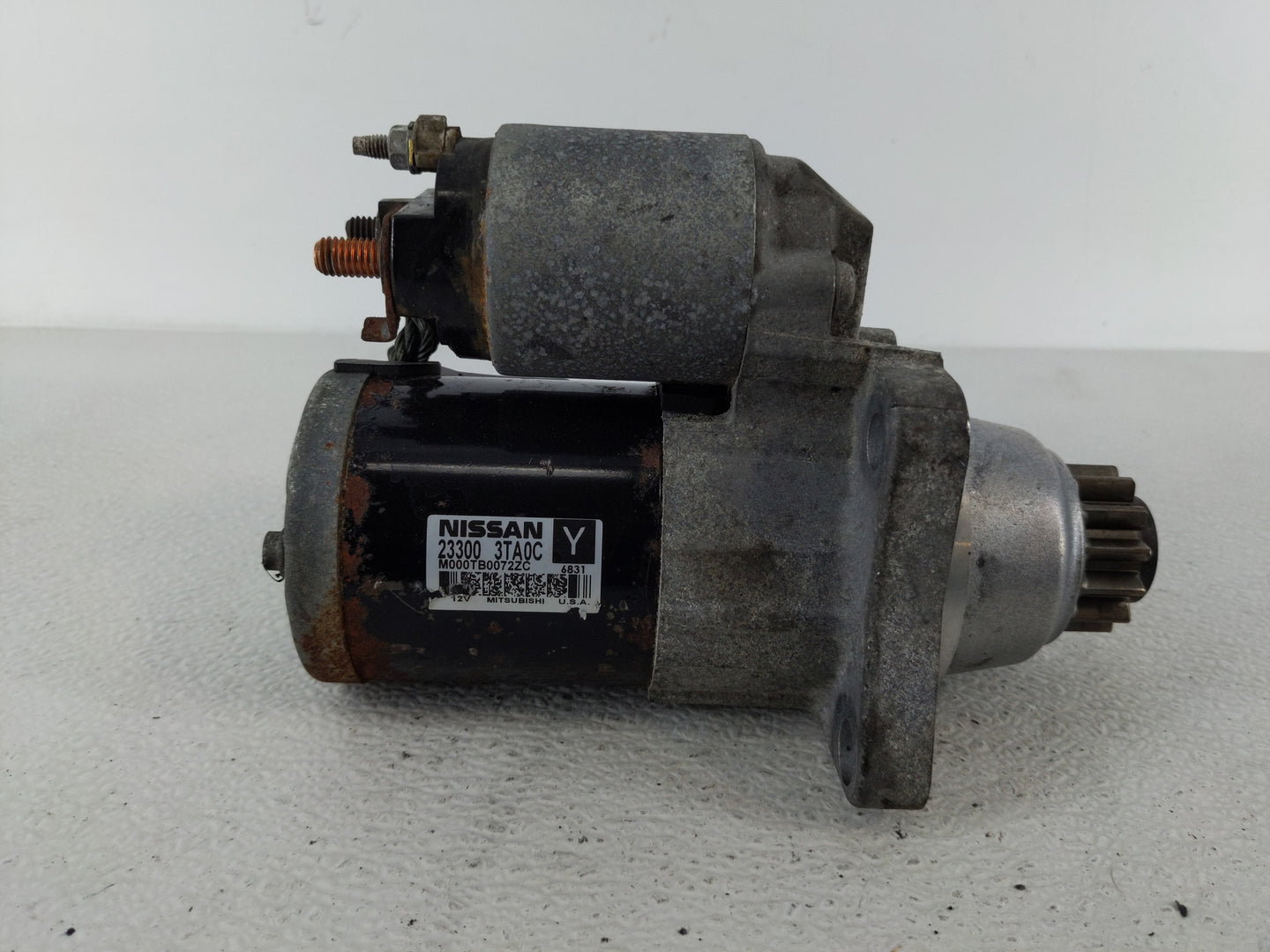 2015-2020 Nissan Rogue Car Starter Motor Solenoid OEM P/N:23300 3TA0C Fits Fits 2015 2016 2017 2018 2019 2020 OEM Used Auto 