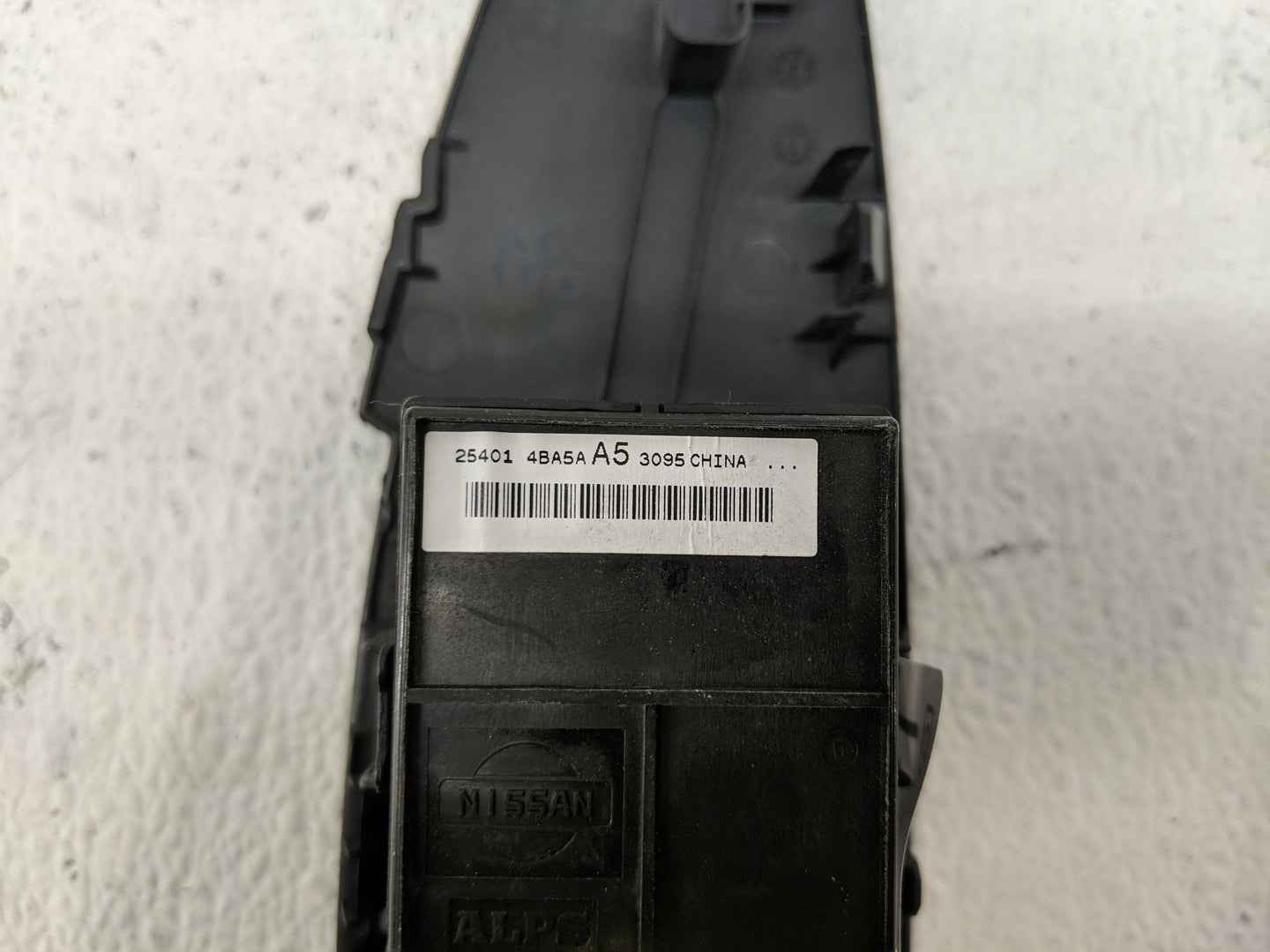 2014-2020 Nissan Rogue Master Power Window Switch Replacement Driver Side Left P/N:25401 4BA5A Fits OEM Used Auto Parts - Oe