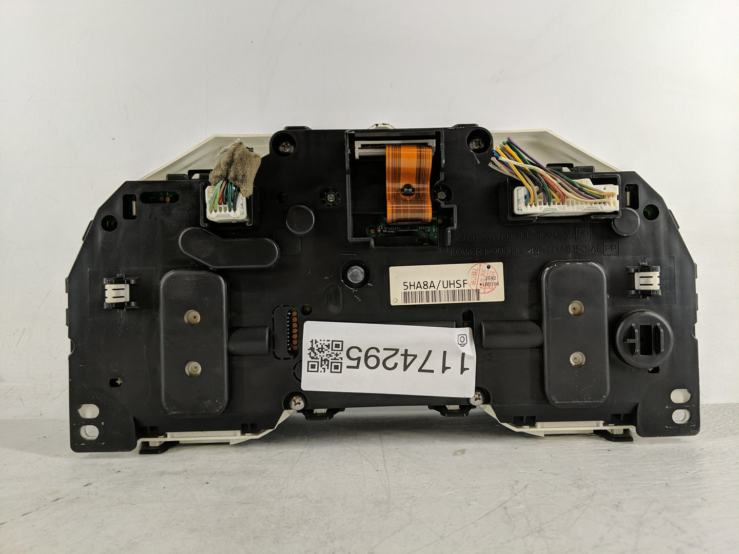 2016 Nissan Rogue Instrument Cluster Speedometer Gauges P/N:5HA8A/UHSF Fits OEM Used Auto Parts - Oemusedautoparts1.com