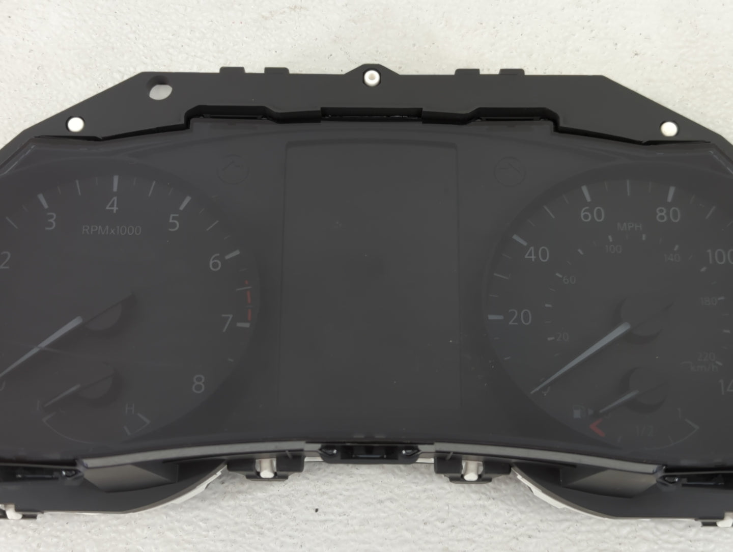 2016 Nissan Rogue Instrument Cluster Speedometer Gauges P/N:248106FJ0A Miles: Fits OEM Used Auto Parts - Oemusedautoparts1.c