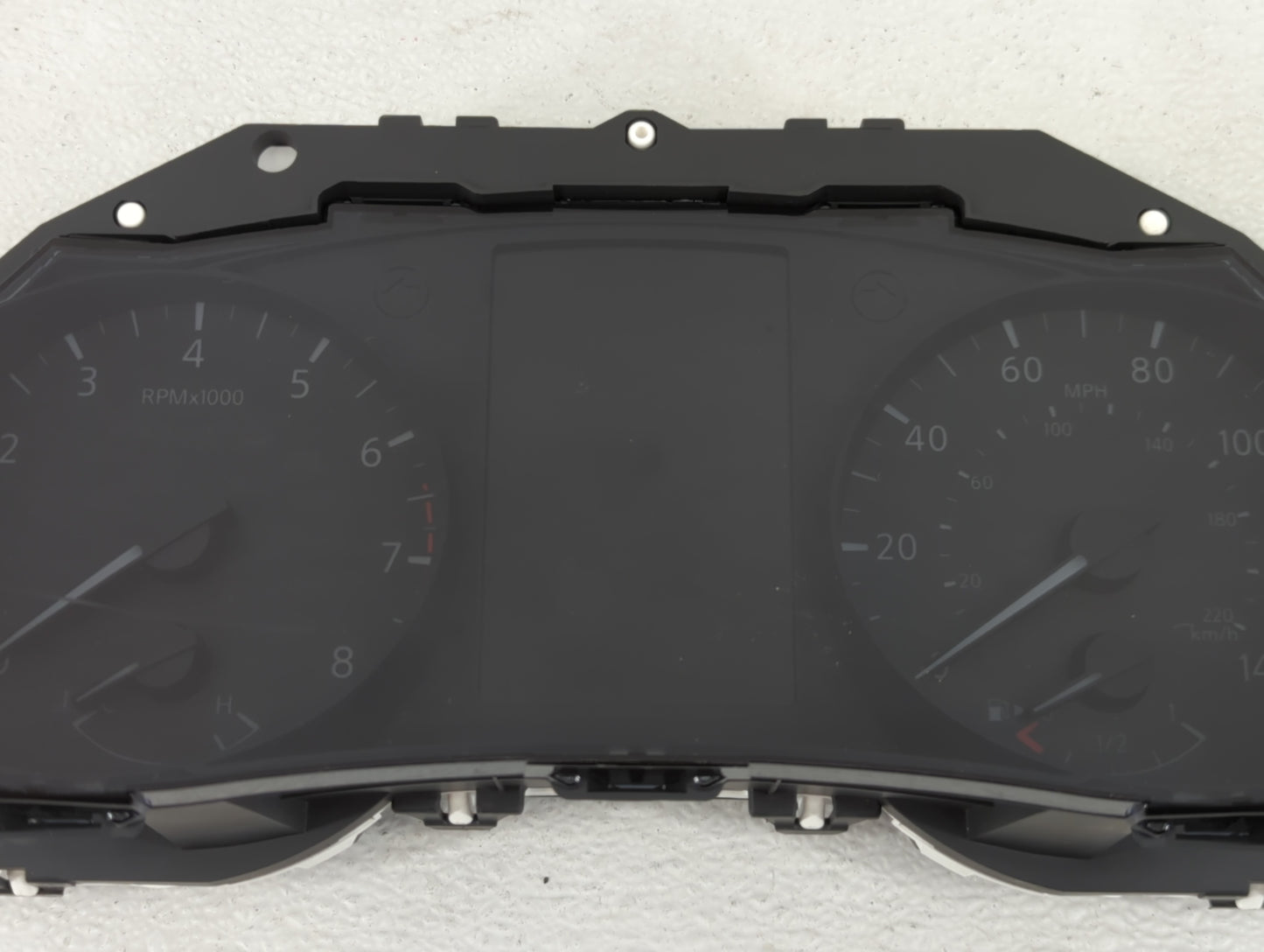 2016 Nissan Rogue Instrument Cluster Speedometer Gauges P/N:248106FJ0A Miles: Fits OEM Used Auto Parts - Oemusedautoparts1.c