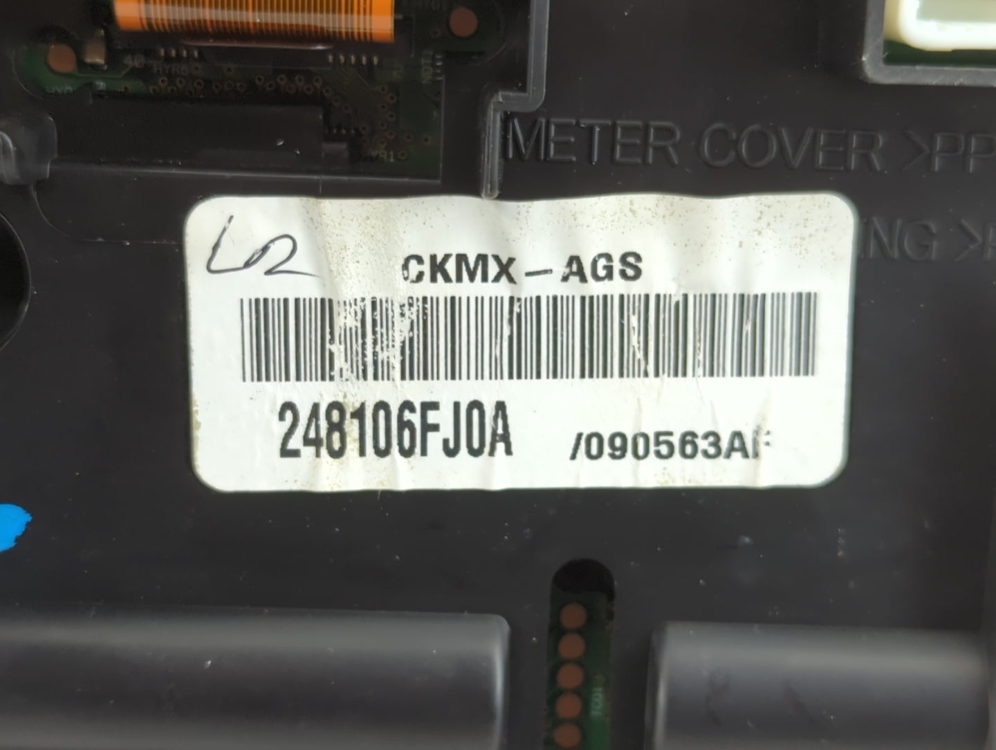2016 Nissan Rogue Instrument Cluster Speedometer Gauges P/N:248106FJ0A Fits OEM Used Auto Parts - Oemusedautoparts1.com