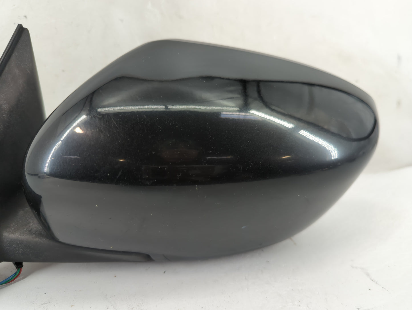 2016-2017 Nissan Rogue Driver Left Side View Manual Door Mirror Black - Oemusedautoparts1.com