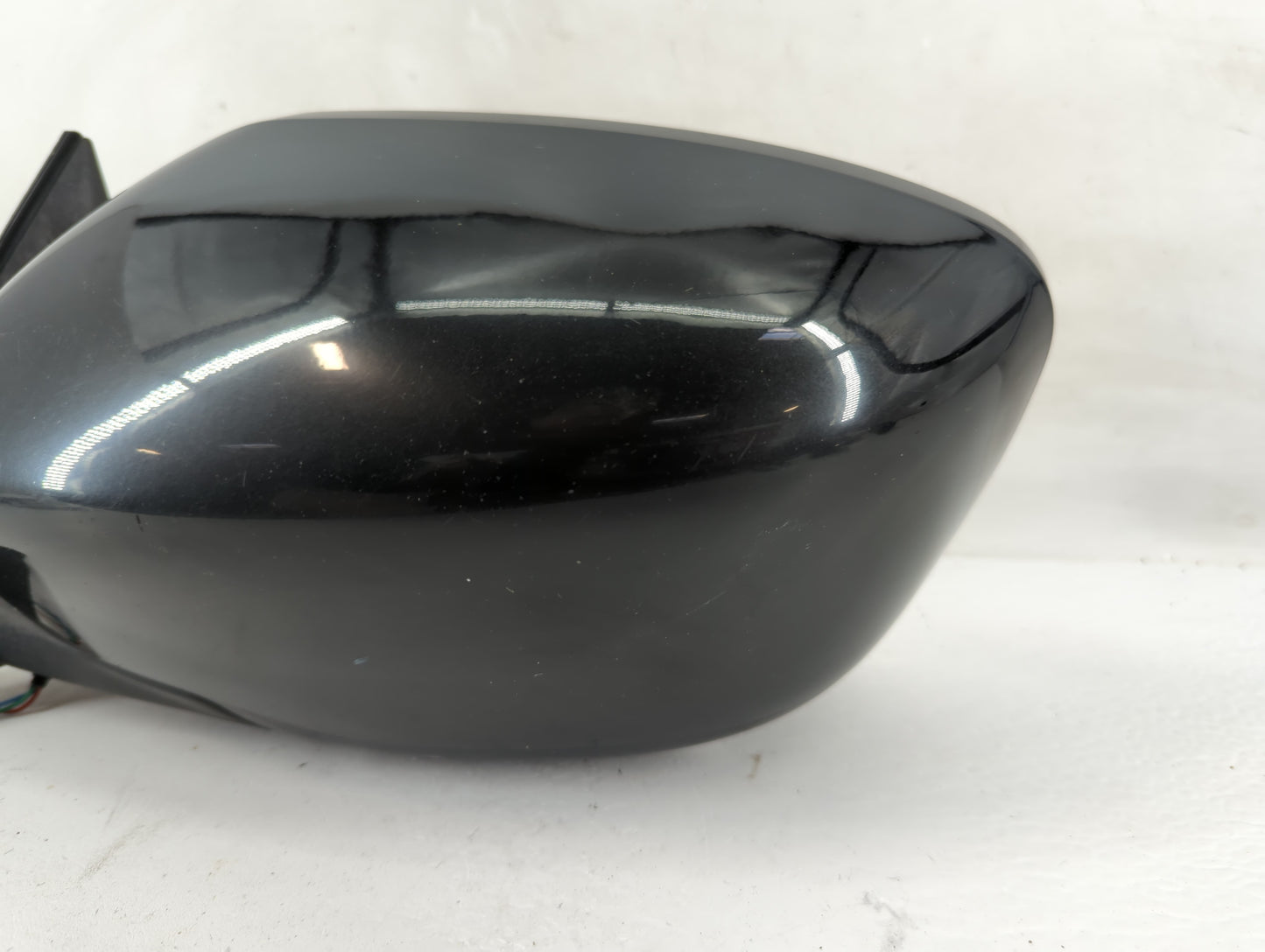 2016-2017 Nissan Rogue Driver Left Side View Manual Door Mirror Black - Oemusedautoparts1.com