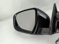 2016-2017 Nissan Rogue Driver Left Side View Manual Door Mirror Black - Oemusedautoparts1.com