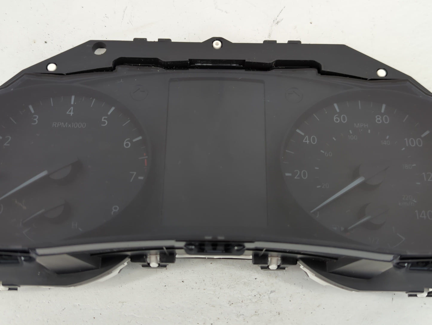 2016 Nissan Rogue Instrument Cluster Speedometer Gauges P/N:248106FJ0A Fits OEM Used Auto Parts - Oemusedautoparts1.com