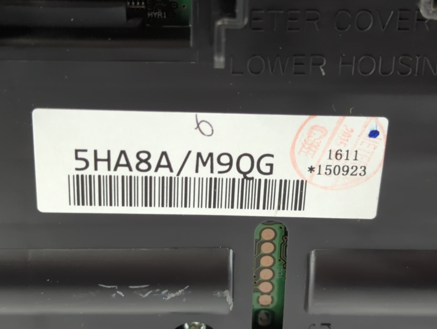 2016 Nissan Rogue Instrument Cluster Speedometer Gauges Fits OEM Used Auto Parts - Oemusedautoparts1.com