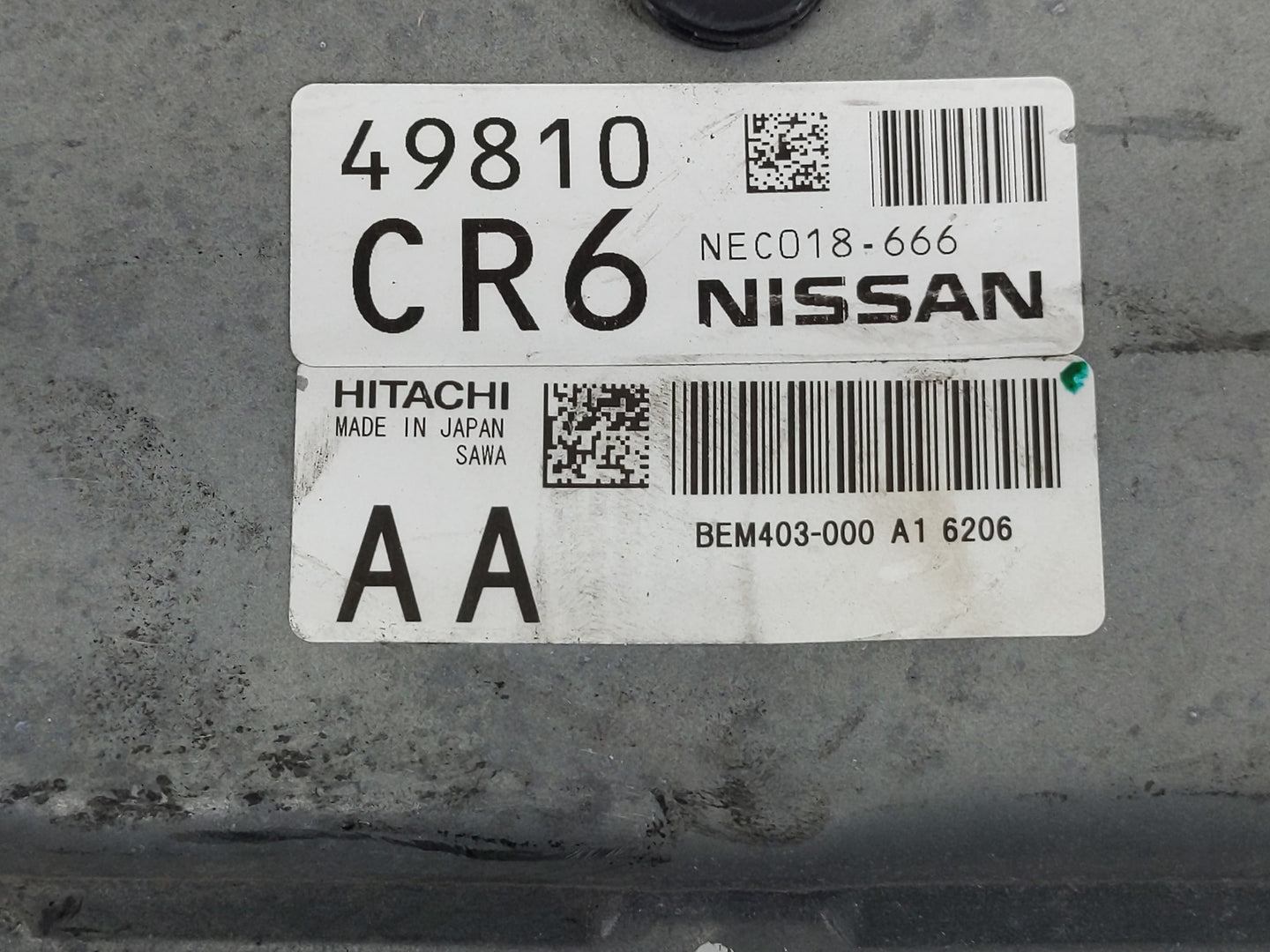 2015-2017 Nissan Rogue PCM Engine Control Computer ECU ECM PCU OEM P/N:BEM403-000 NEC018-666 Fits Fits 2015 2016 2017 OEM Us