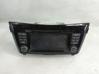 2015-2016 Nissan Rogue Radio AM FM Cd Player Receiver Replacement P/N:259159TB0A 7 612 051 332 Fits Fits 2015 2016 OEM Used 