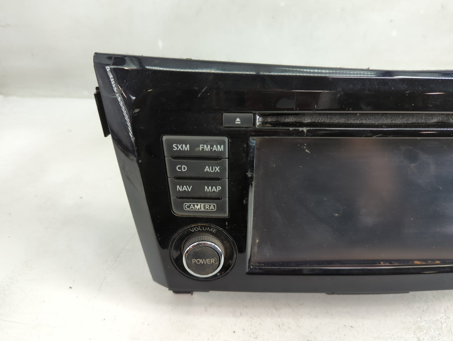2015-2016 Nissan Rogue Radio AM FM Cd Player Receiver Replacement P/N:259159TB0A 7 612 051 332 Fits Fits 2015 2016 OEM Used 