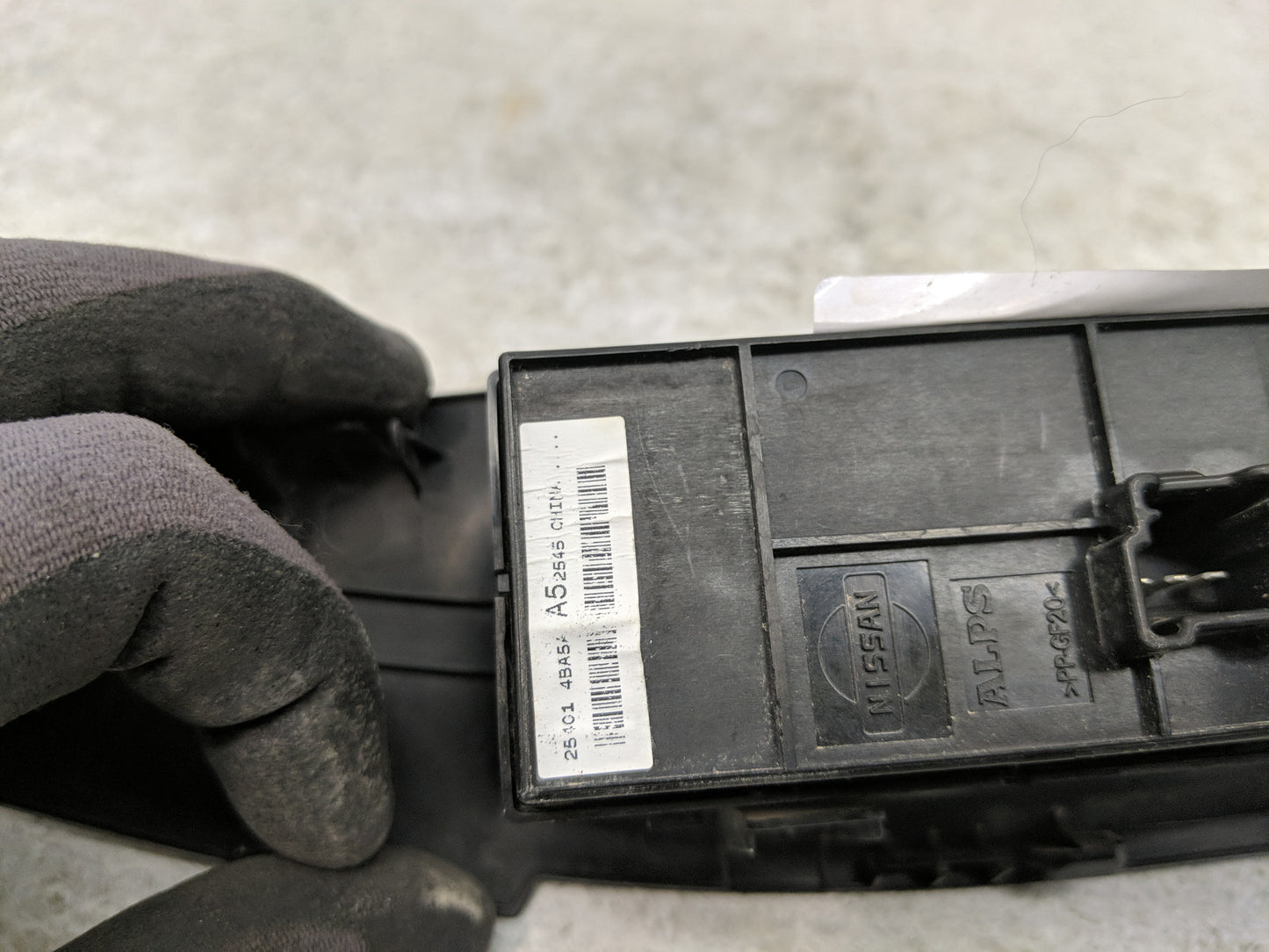 2014-2020 Nissan Rogue Master Power Window Switch Replacement Driver Side Left P/N:25401 4BA5A Fits OEM Used Auto Parts - Oe