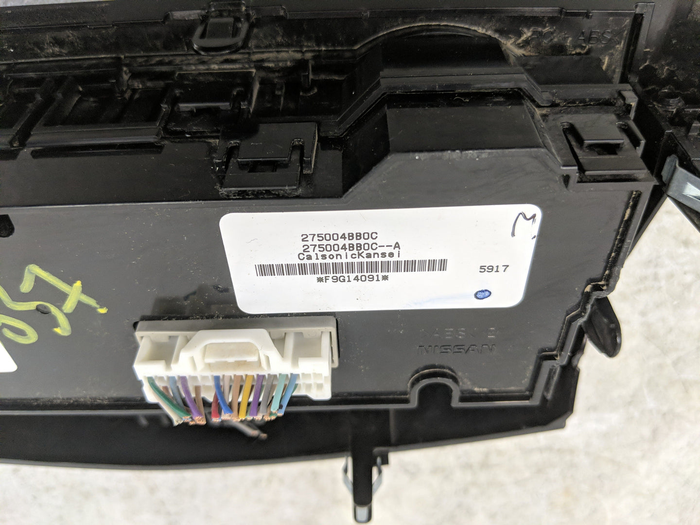 2014-2016 Nissan Rogue Climate Control Module Temperature AC/Heater Replacement P/N:275004BB0C Fits Fits 2014 2015 2016 OEM 